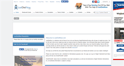 Desktop Screenshot of justdietnow.com